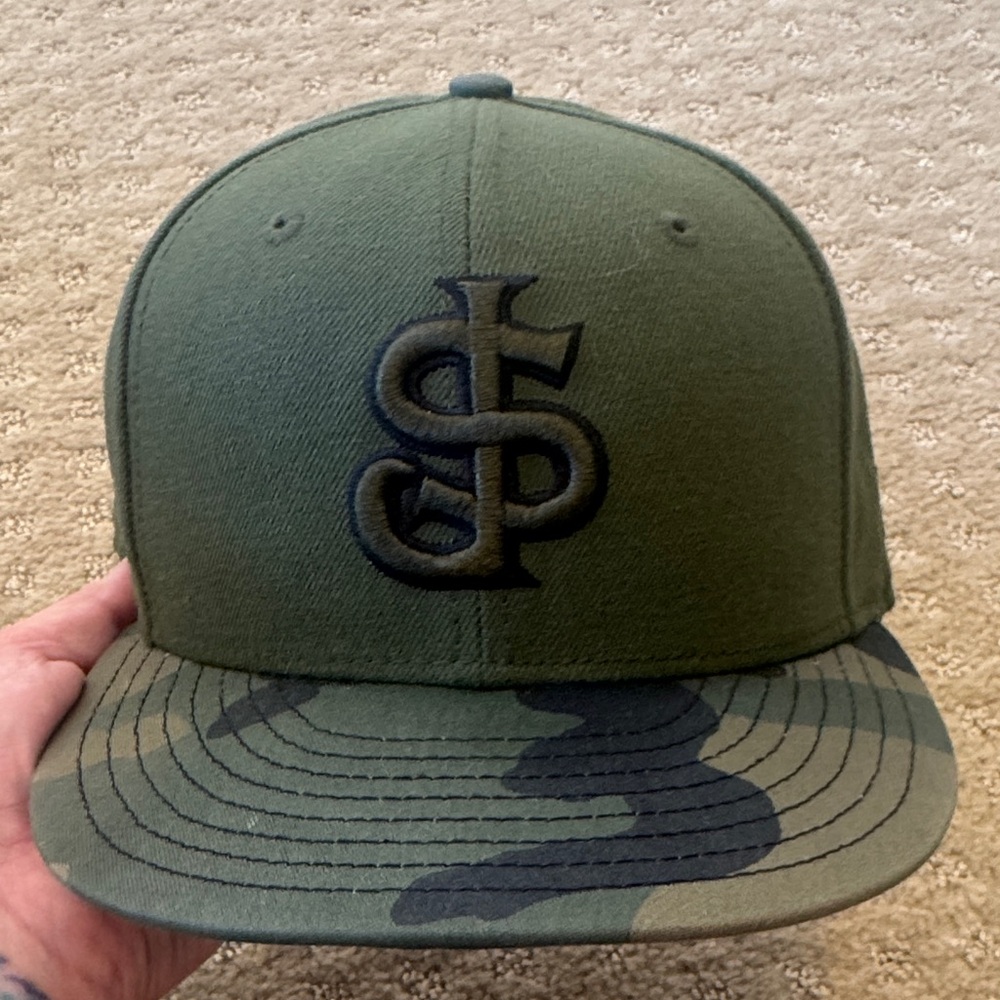 San Jose Giants New Era Camo Hat